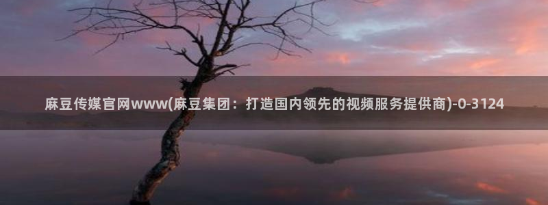 md麻豆传媒官网：麻豆传媒官网www(麻豆集团：打造国内领先的视频服务提供商)